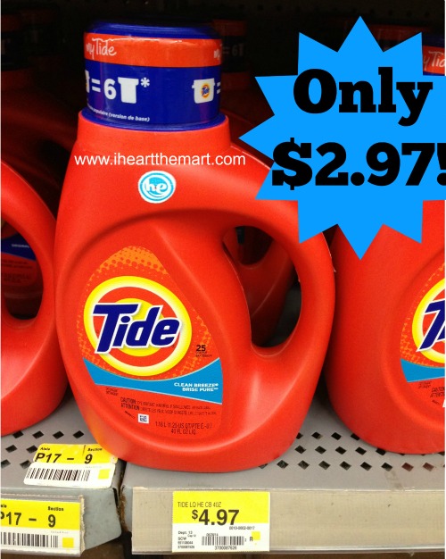tide detergent Iheartthemart.com