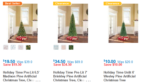 white christmas tree clearance