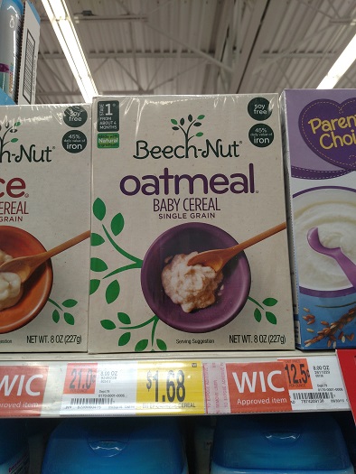 beech nut baby food price