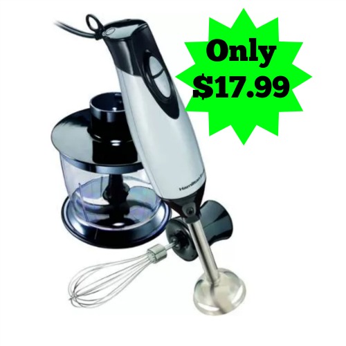 Hamilton Beach Hand Blender wChopping Bowl