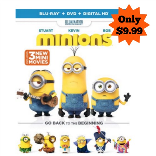 Minions Bluray