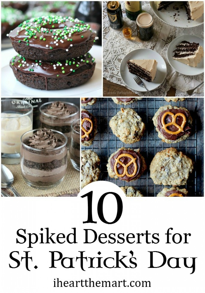 St Patricks Day Spiked Desserts Edited2