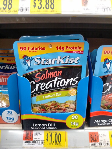 Starkist Salmon Pouches