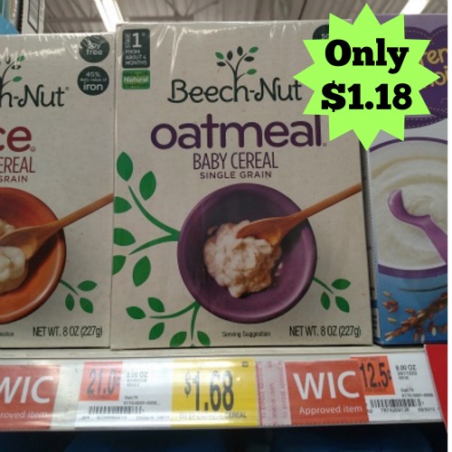 baby cereal beechnut