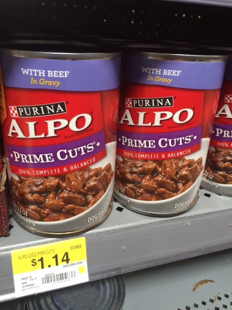 Alpo Canned Dog Food at walmart