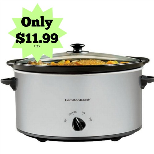 -Hamilton Beach 6-qt. Slow Cooker