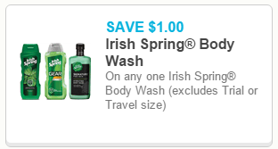 irish spring coupon