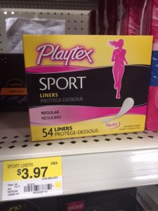 playtex sport liners walmart