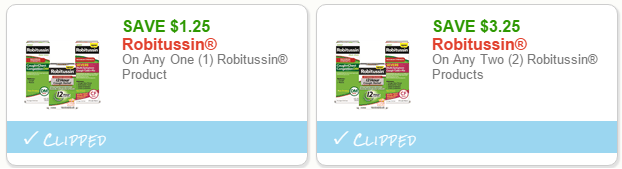 robitussin coupon