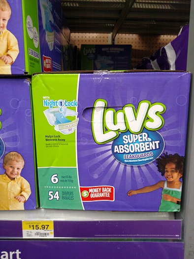 LUVS Box Diapers