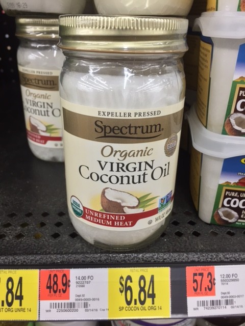 Spectrum Coconut Oil 14oz