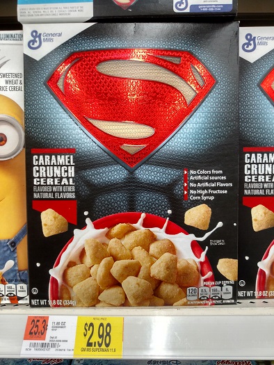 Superman Cereal 118oz