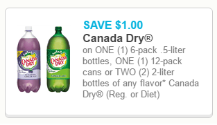 canada dry coupon