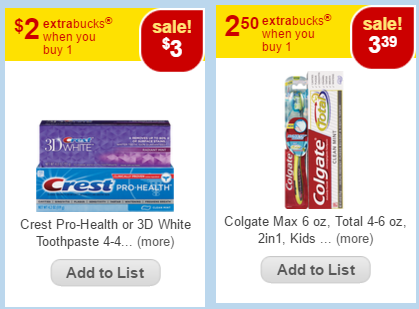 cvs toothpaste