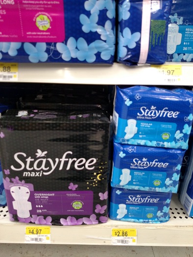 stayfree at walmart