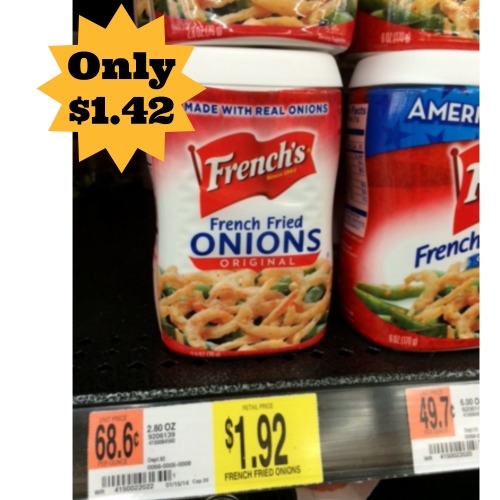 Frenchs Fried Onions Walmart