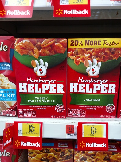 Hamburger Helper Rollback