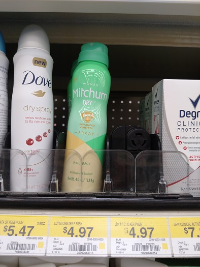 Mitchum Dry Spray