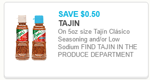 Tajin coupon