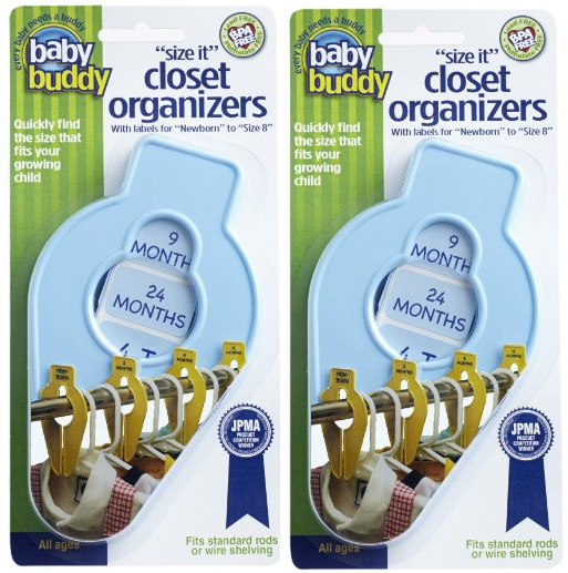 baby buddy closet organizers