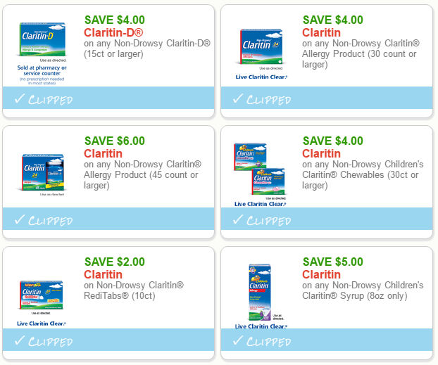 claritin coupons