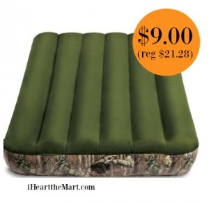 intex mossy oak bed