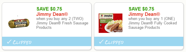 jimmy dean coupons