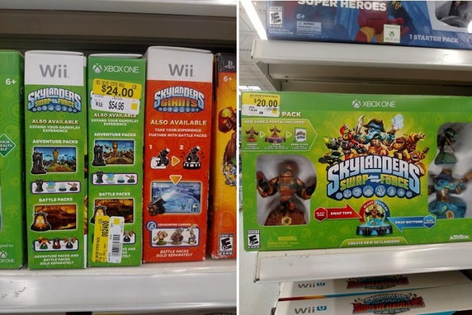 walmart clearance video games