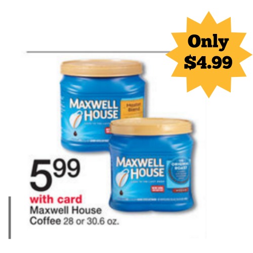Maxwell House Walgreen
