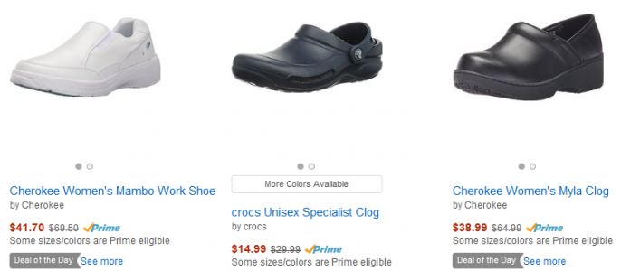 amazon prime nursing shoes