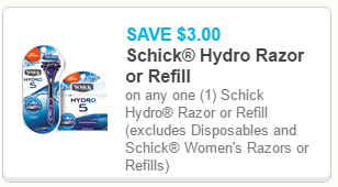 All Listings Our Free Schick Coupons and Printables for December will save you and your family money. Find more savings for Schick at etransparencia.ml Schick® Women’s Razor or Refill. on ONE (1) Schick® Quattro for Women®, Intuition® or Hydro Silk® or Hydro Silk® TrimStyle® Razor or Refill Schick Hydro® or Schick® Quattro® Titanium.
