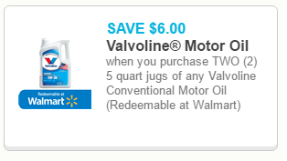 valvoline coupon