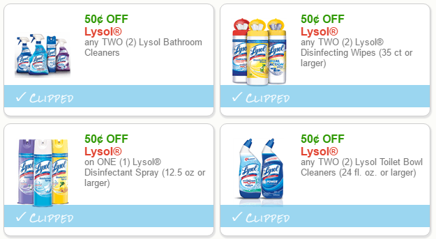 lysol coupons