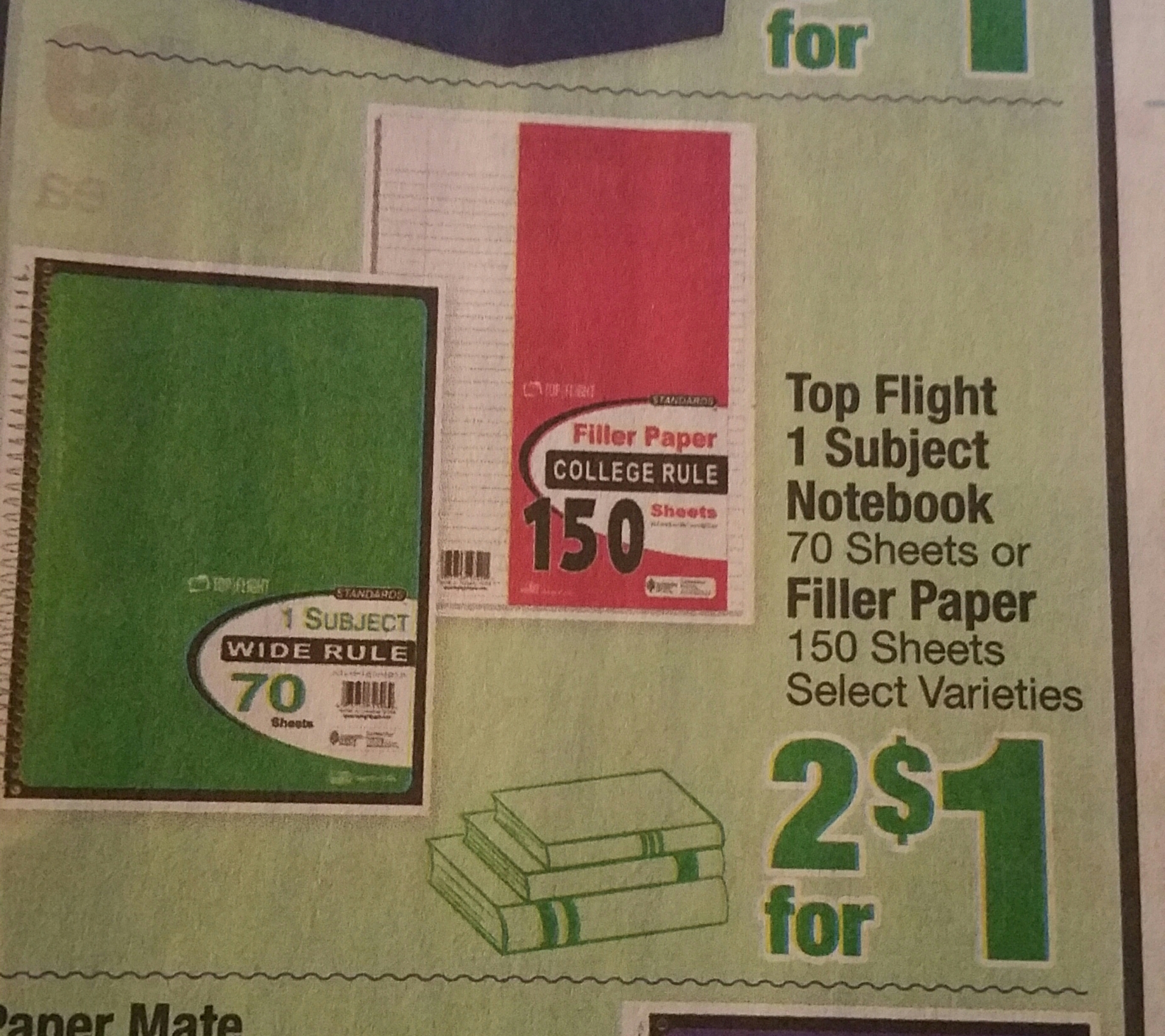 Filler paper albertsons