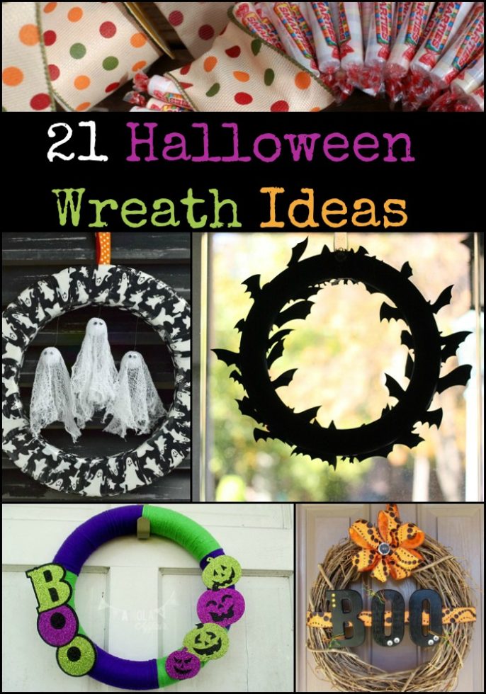 21 Halloween Wreath Ideas