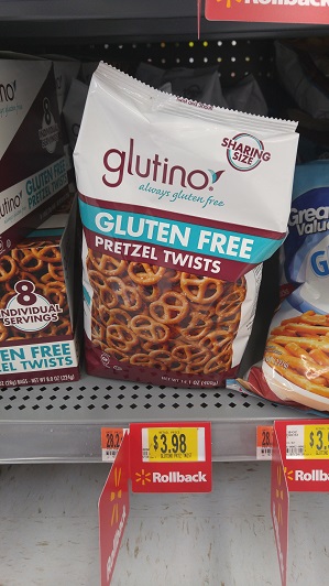 Glutino Pretzels