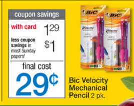 bic walgreens