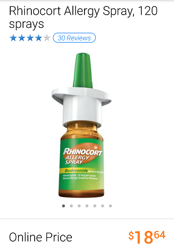 free rhinocort at walmart