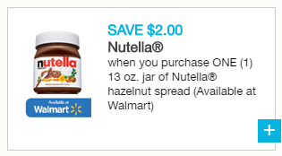 nutella coupon
