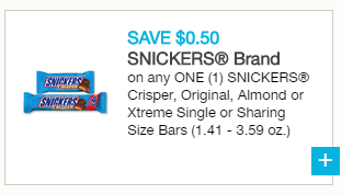 snickers coupon