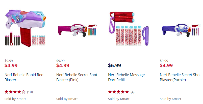 nerf gun under $5