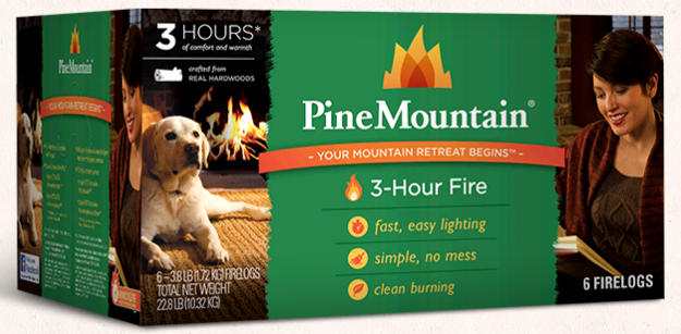 Rare Pine Mountain Fire Starter Log Coupons Walmart Deals