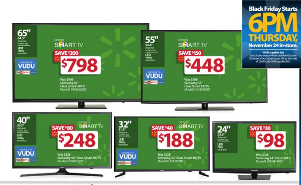 HURRY Black Friday Sale On TVs are LIVE!!