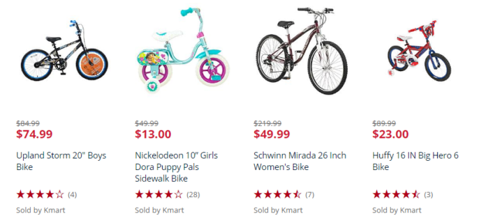 kmart hot wheels bike