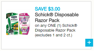 schick-coupon