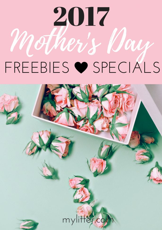 2017 mother's day freebies