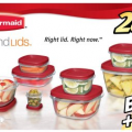 Rubbermaid 28-Piece Easy Find Lid Container Set only $10!