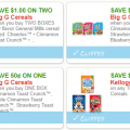 *Stock Up Price* General Mills or Kellogg’s Cereal only $1.29