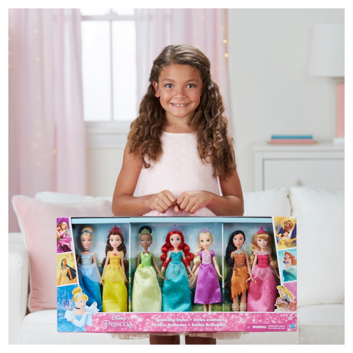 disney princess sparkling styles