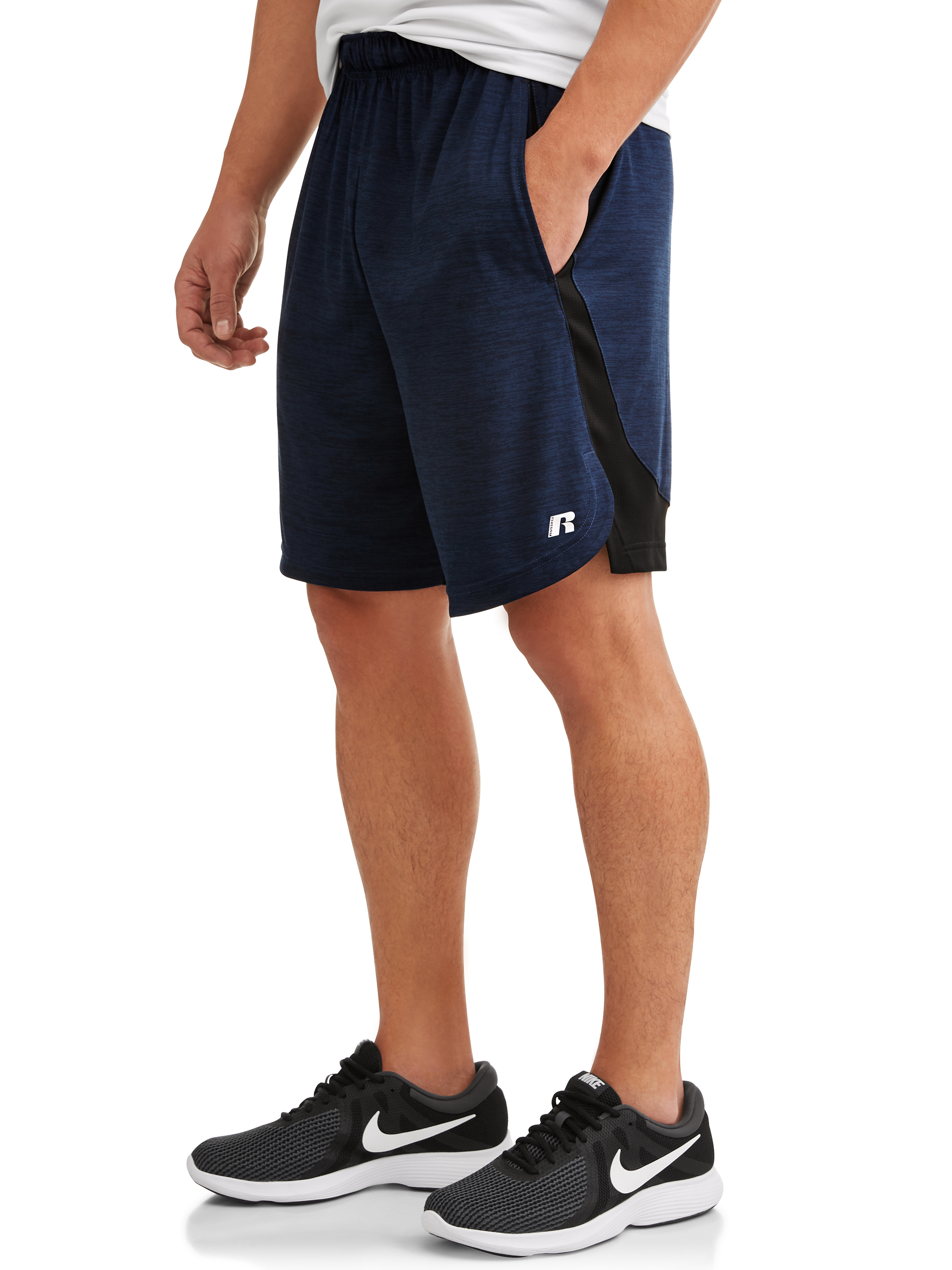 russell dri fit shorts